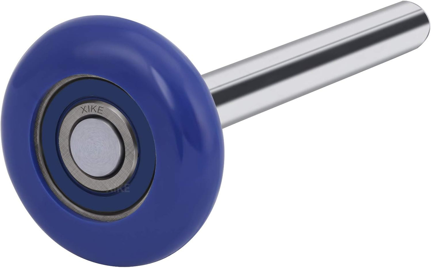 XiKe 10 Pack Blue 2" Nylon Garage Door Roller 4" Stem, Quiet/Durable and High Load, Use 6200-2RS Double Seals Precision Bearings.