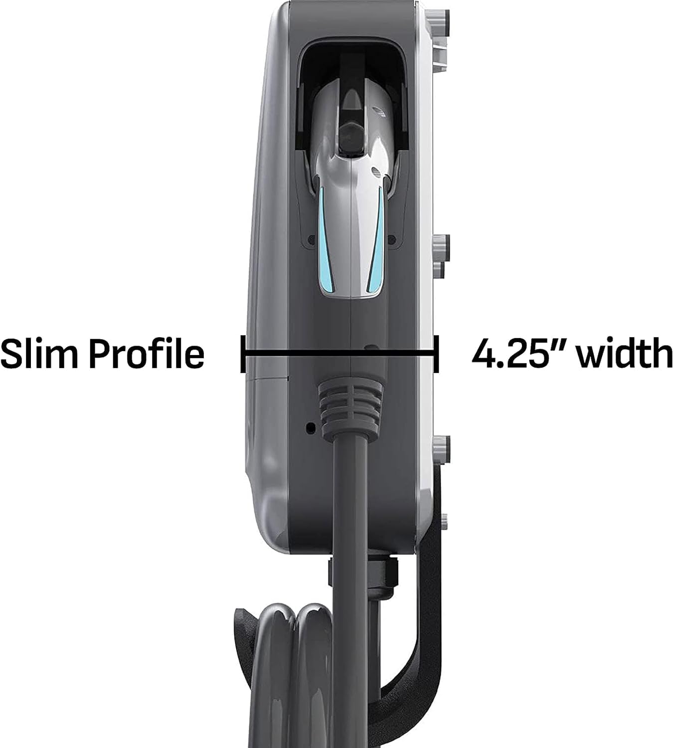 Schumacher Electric 240V / 40A Level 2 EV Wall Charger - NEMA 6-50 Plug - with Universal SAE-J1772 Connector - Wi-Fi & Bluetooth Enabled - Weather-Resistant for Indoor or Outdoor Use - SEV1600P650