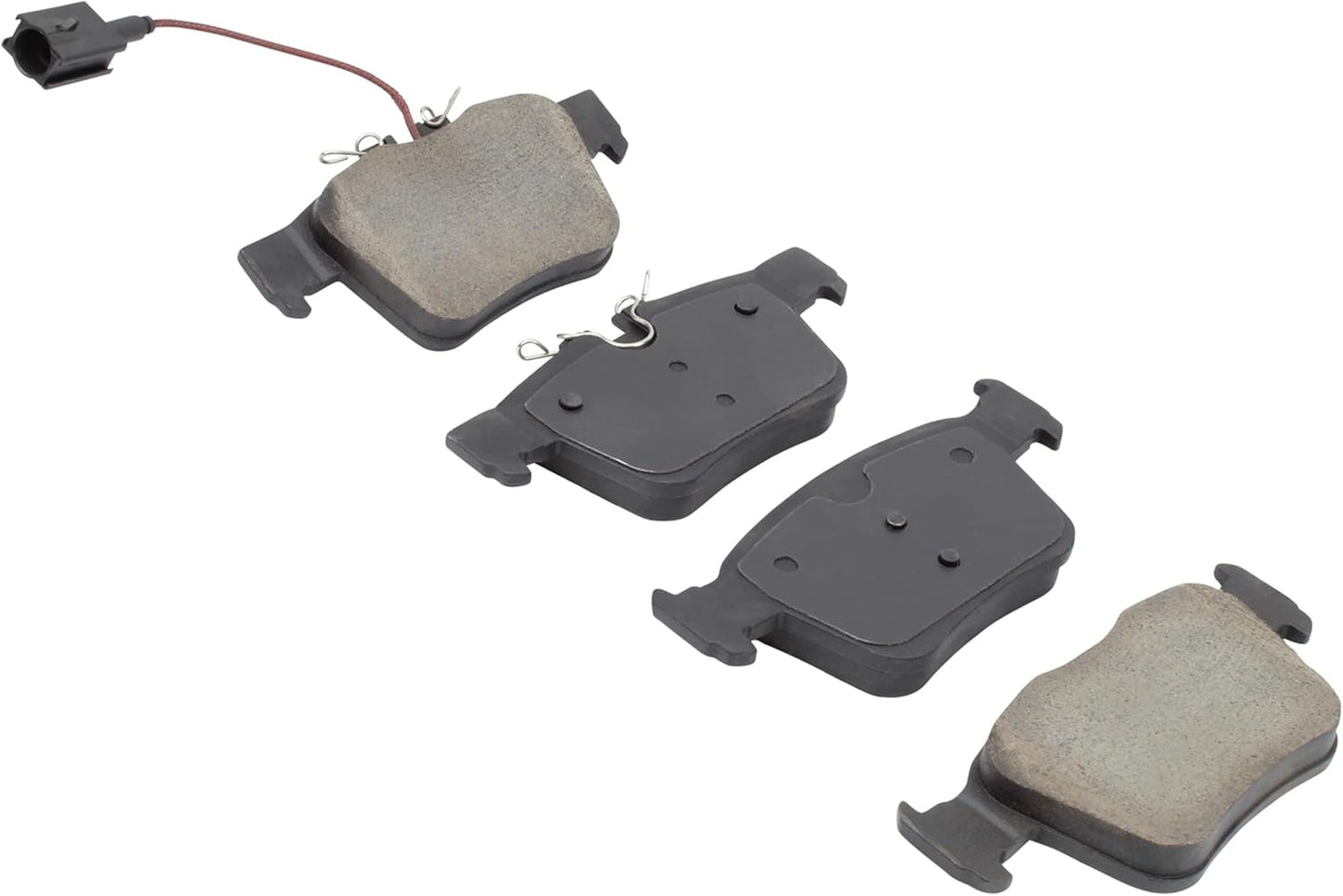 Premium Ceramic Rear Brake Pads (1001-1989AC) Compatible with Alfa Romeo Giulia 2017-2021, Alfa Romeo Stelvio 2018-2021