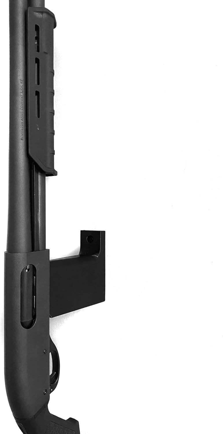 Spartan Mount Compatible with Mossberg 88, 500, 590 Shotgun Display Storage Organization System | Unique Low Profile Design | Gun Safe Wall Room Mounting Solution (12-Gauge, Vertical)