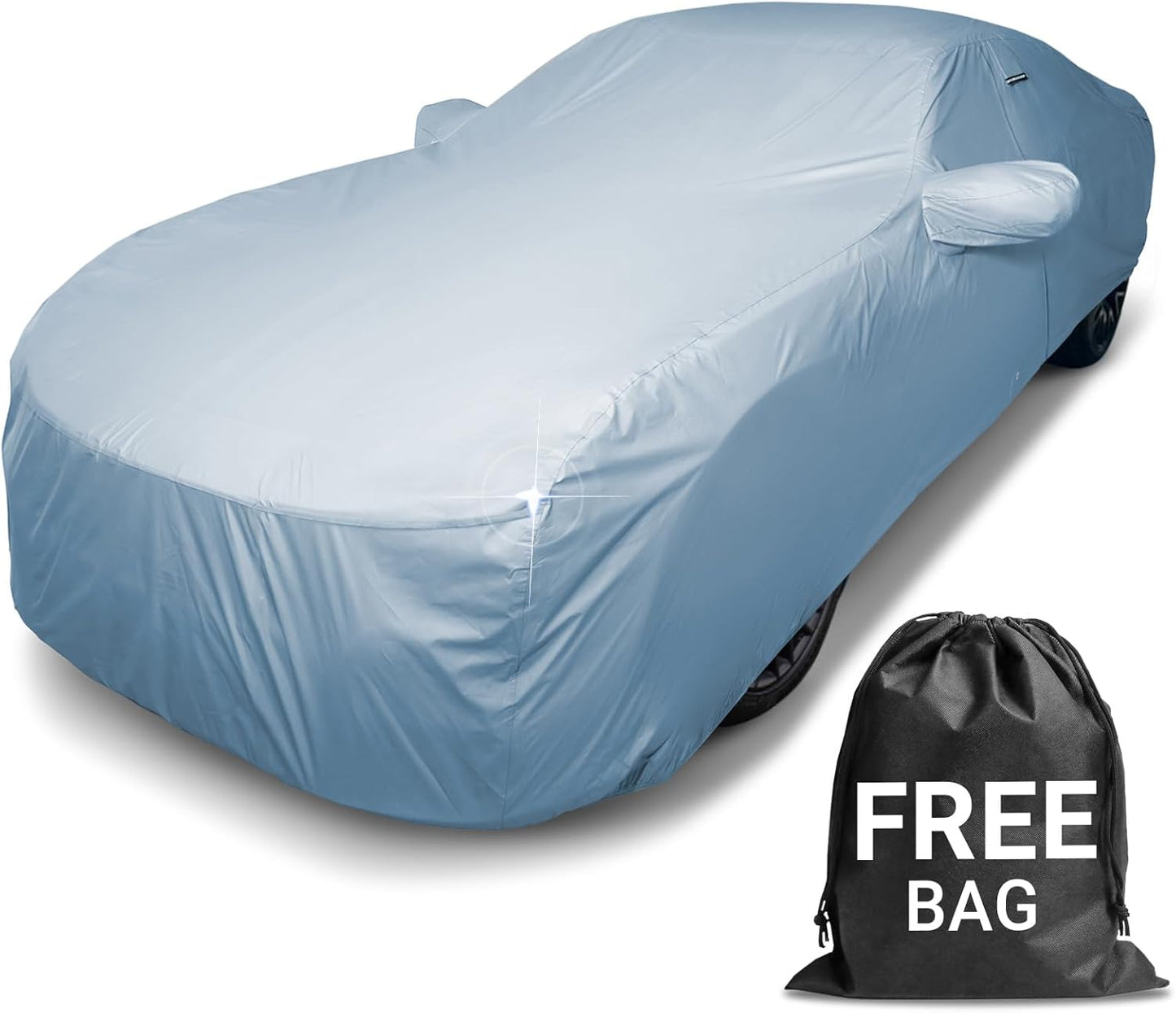iCarCover Premium Car Cover for 2017-2024 Porsche 718 Heavy Duty Waterproof All Weather Automobiles Custom Fit Indoor Outdoor UV Snow Protection Covers with Straps and Bag