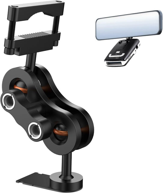 Radar Detector Mount Rearview Mirror Bracket, Car Truck Mirror Radar Mount Bracket, Aluminum Rearview Mirror Rod Mount (for Escort Max / Max2/ MAX360 Radar )
