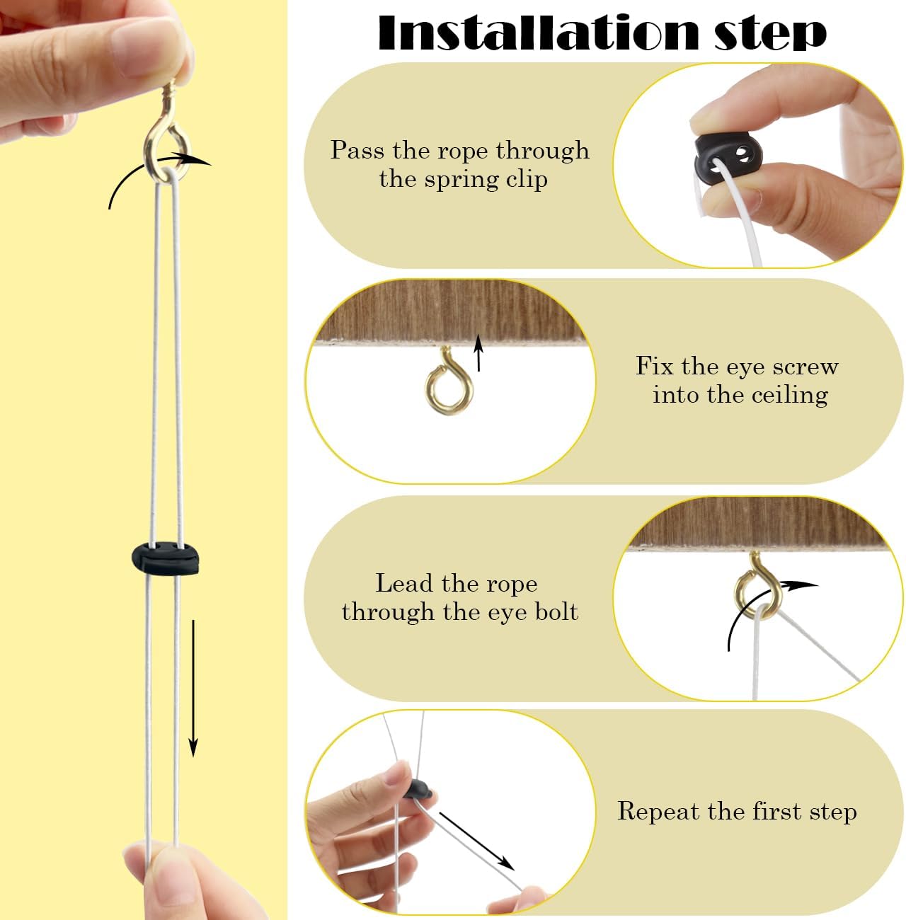 4 Packs Garage Parking Aids Ball,Parking Stopper for Garage,Garage Parking Aid,Height Adjustable Parking Assist Ball,Garage for Guided Parking,Avoid Crash and Scratch