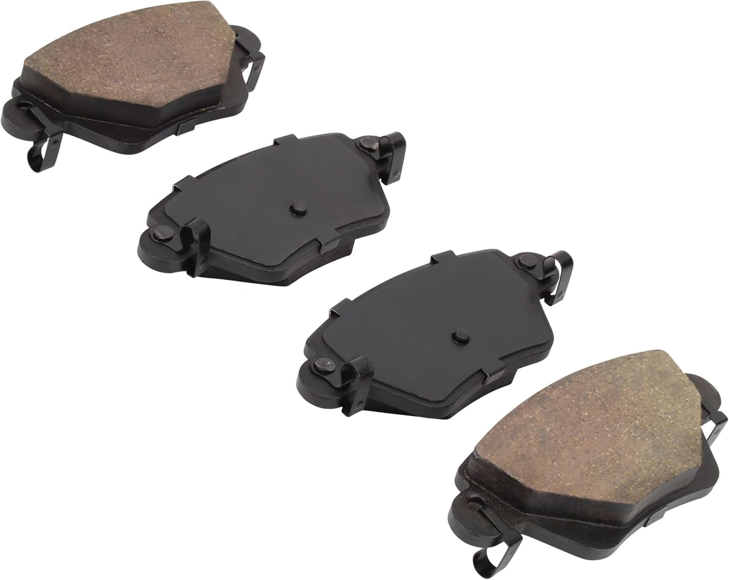 Premium Ceramic Rear Brake Pads (1001-0911C) Compatible with Ford Mondeo 2001-2007, Jaguar X-Type 2001-2005