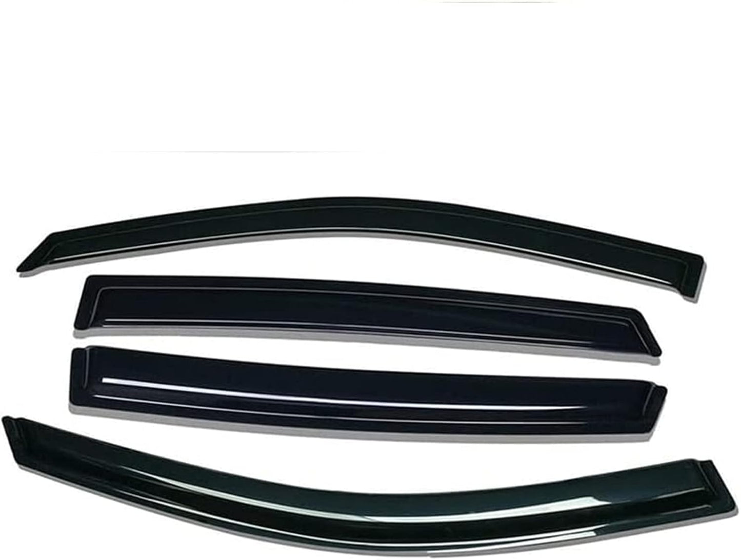 Window Visor Compatible with Honda Pilot 2016-2022 Wind Deflector Sun/Rain Guards Smoke 4pcs