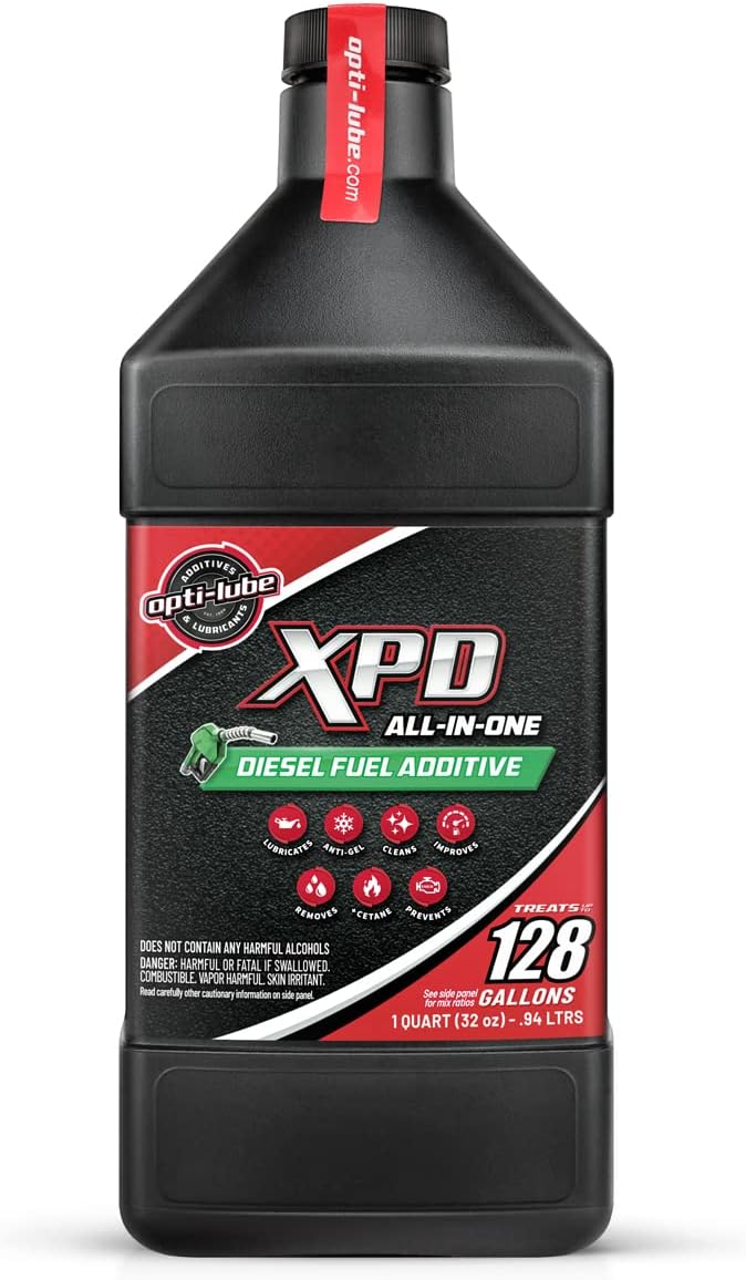 Opti-Lube XPD All-Season Diesel Fuel Additive - Quarts (12 Quarts (Treats 1536 Gallons))