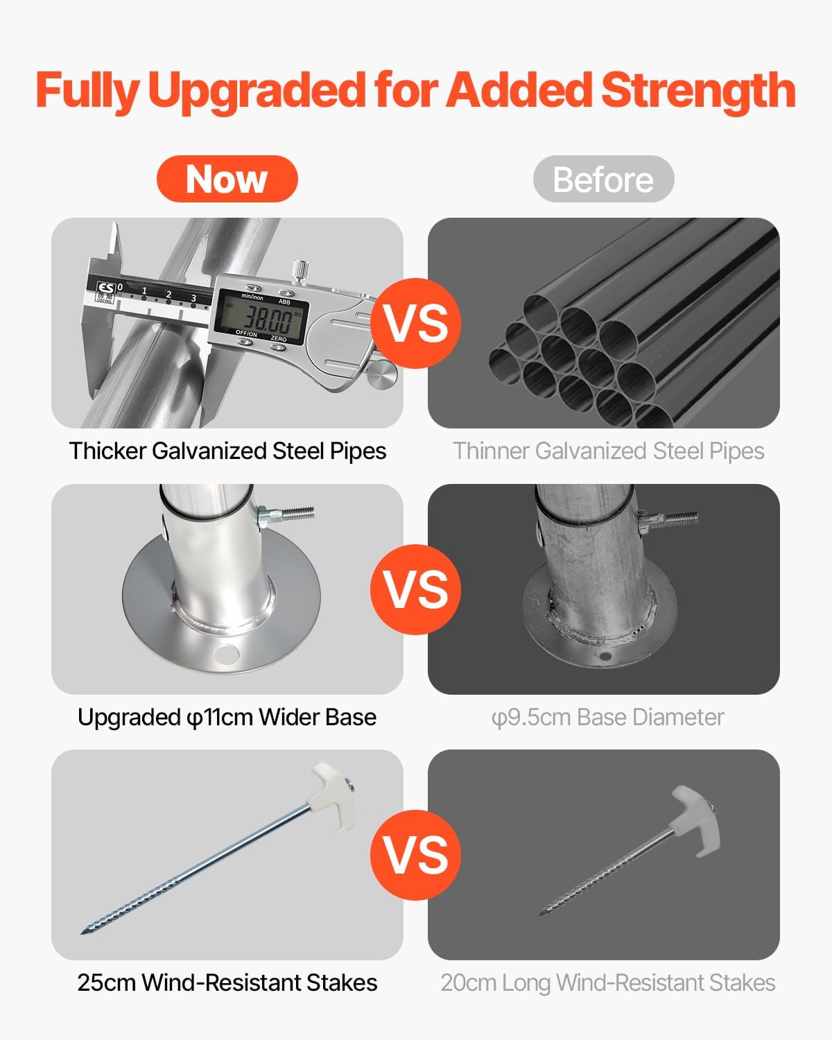 VEVOR Outdoor Storage Shed, 10 x 15 ft Portable Storage Tent with 2 Roll-up Doors & Vents, Waterproof Canopy Shed Shelter, Heavy Duty Frame, Patio Garage Carport for Motorcycle Lawn Mower, Beige