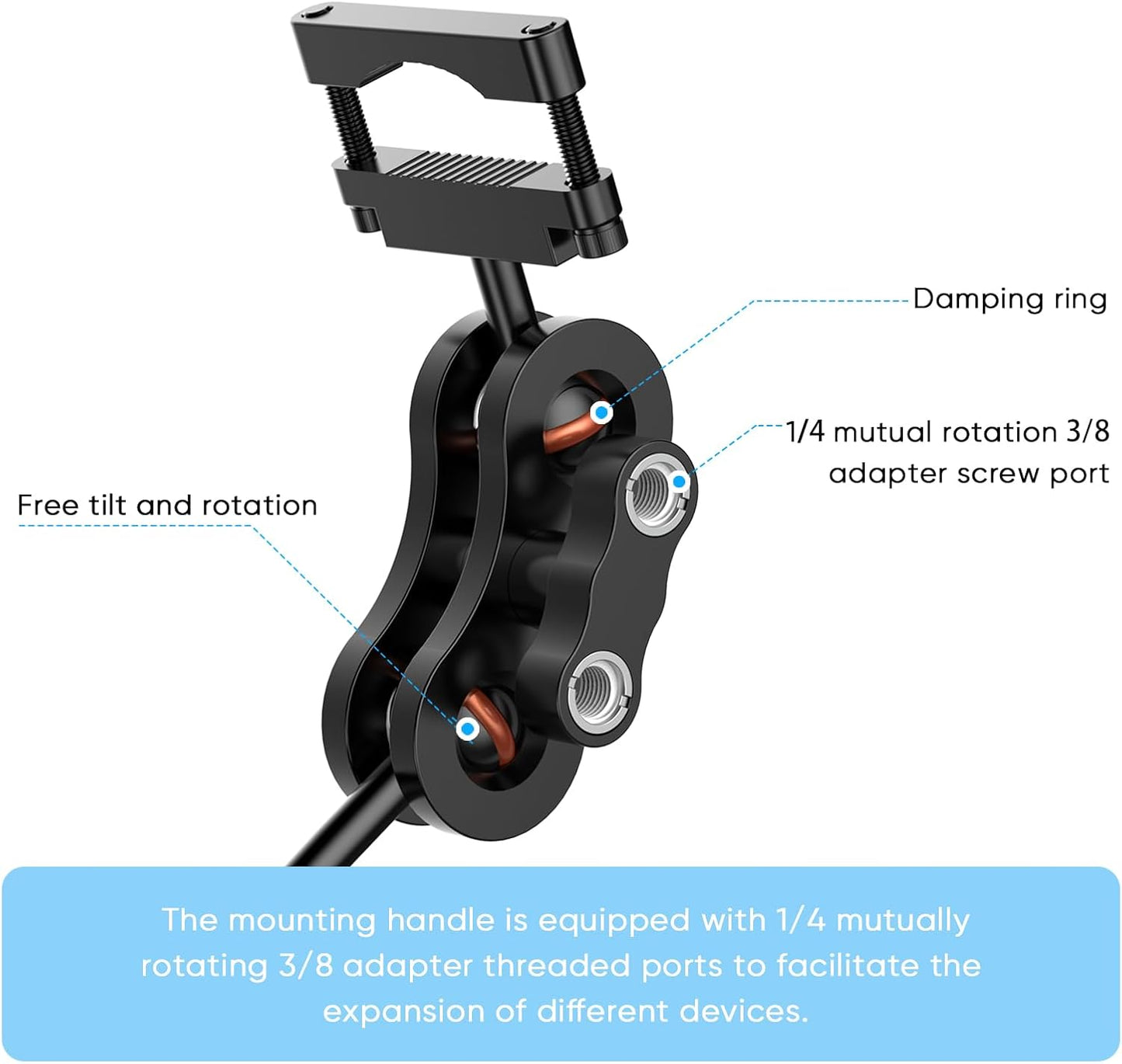 Radar Detector Rearview Mirror Rod Mounting Bracket and Radar Direct Power Cord Hardwired Kit and Fuse Tap(for Radar Base with EZ Magnet Connection)