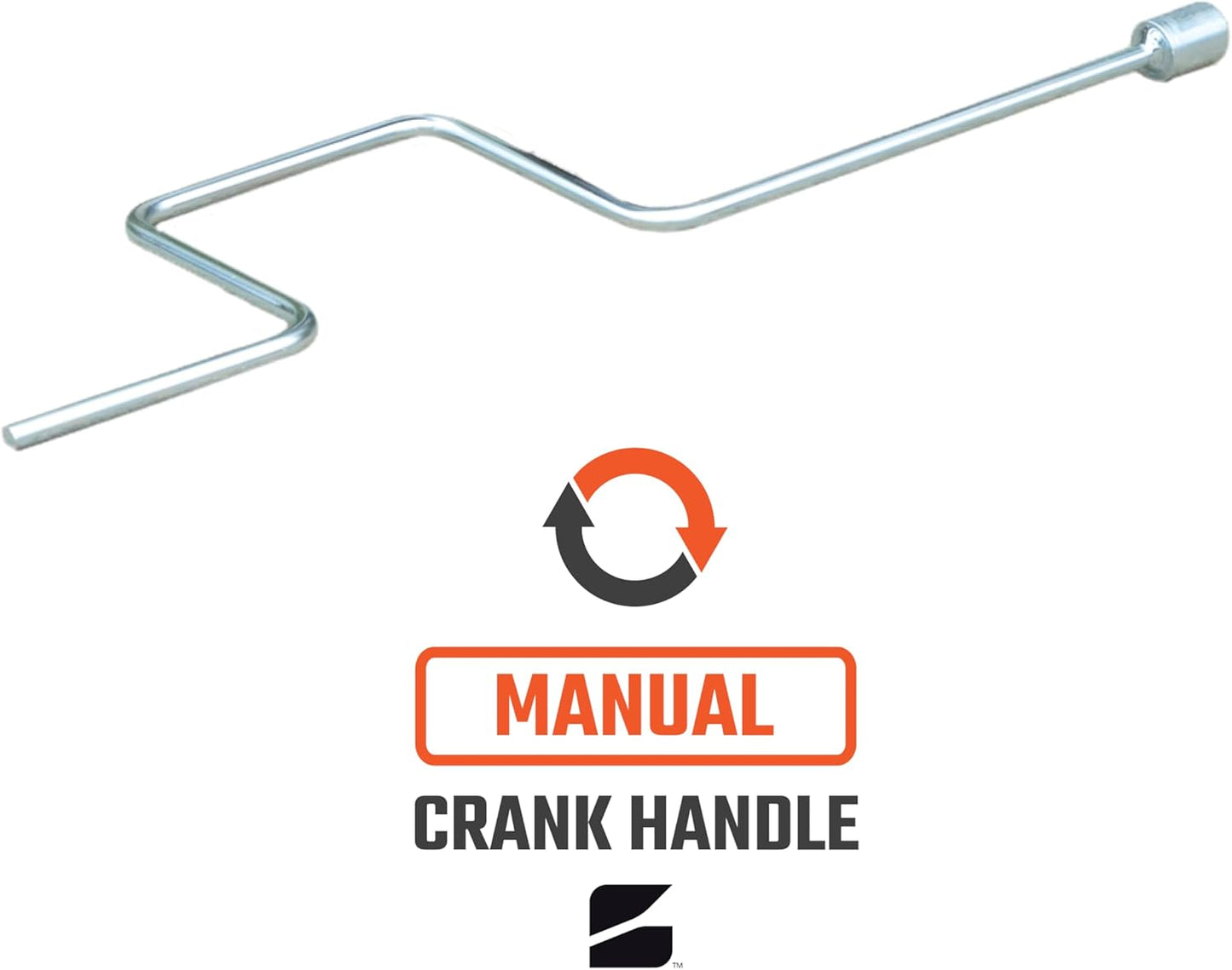 Bastion Distribution Four 30" Scissor Jacks with a Crank Handle | 5000lbs Capacity | Adjustable 5-30” Height | Leveling & Stabilizing | BJ-5000MSJ30