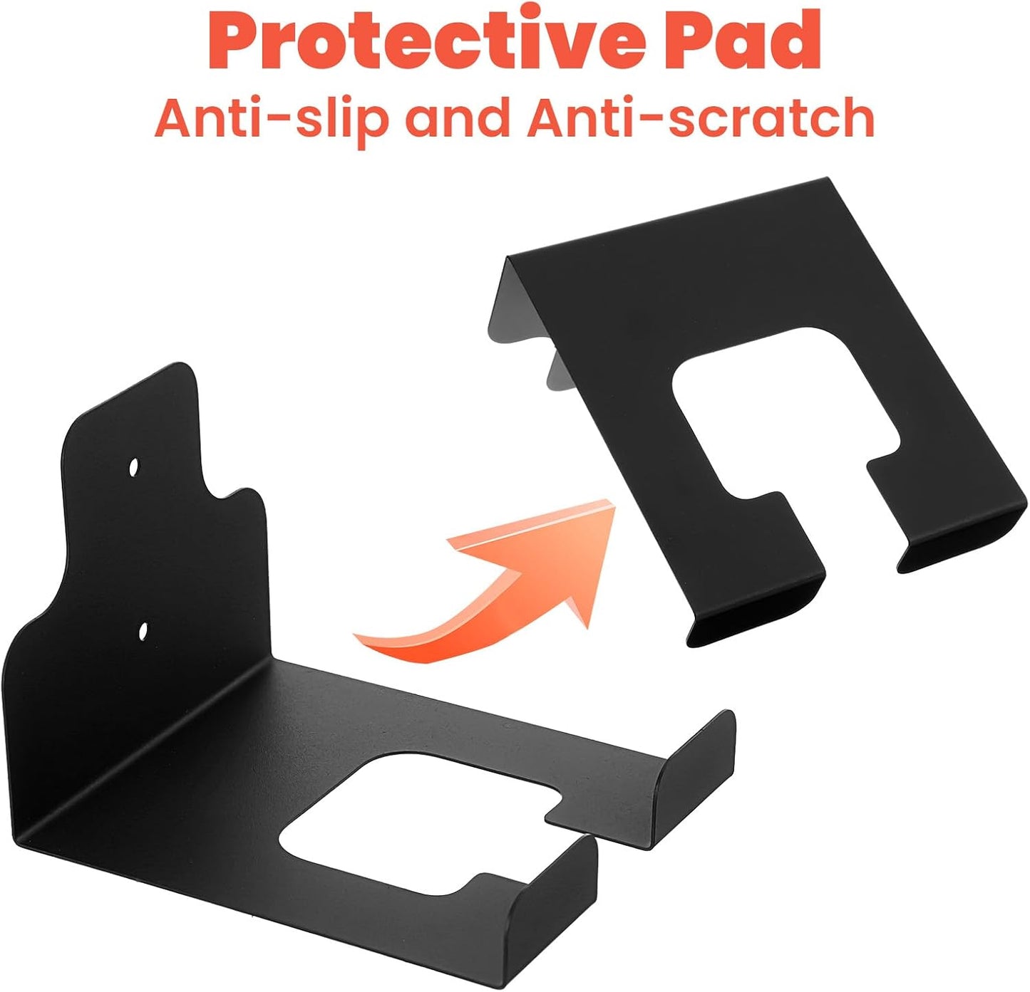 2 Pack Garage Organizer Trimmer Rack, Garden Power Tool Hanger Weed Whackers Holder Wall Mounted for Grass Trimmer, Hedge Trimmer, Garage Trimmer, Garden Tools