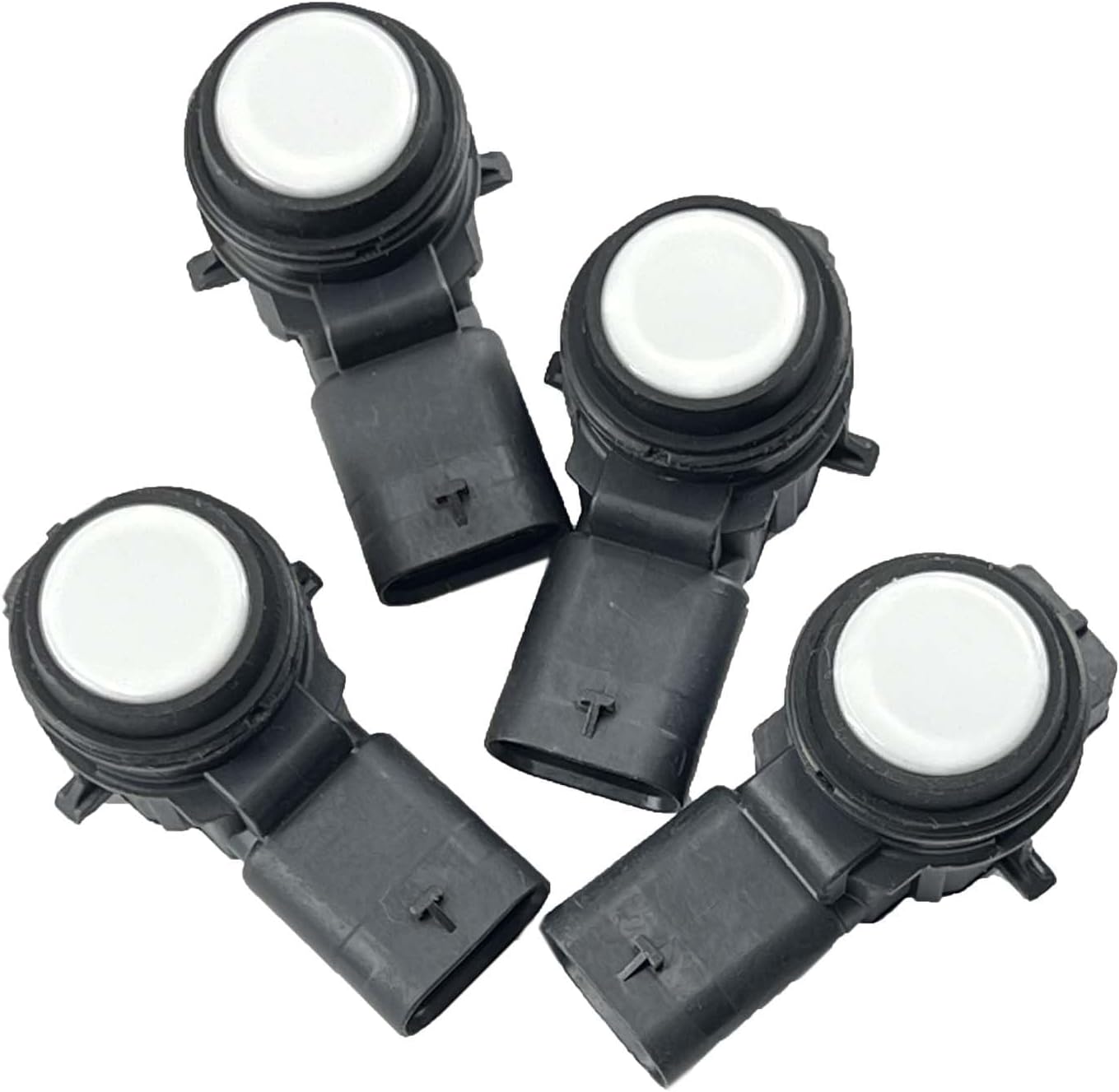 FainWan 4PCS 66209261587 White Bumper PDC Parking Sensor Compatible with F20 F22 F30 F31 F84 F80
