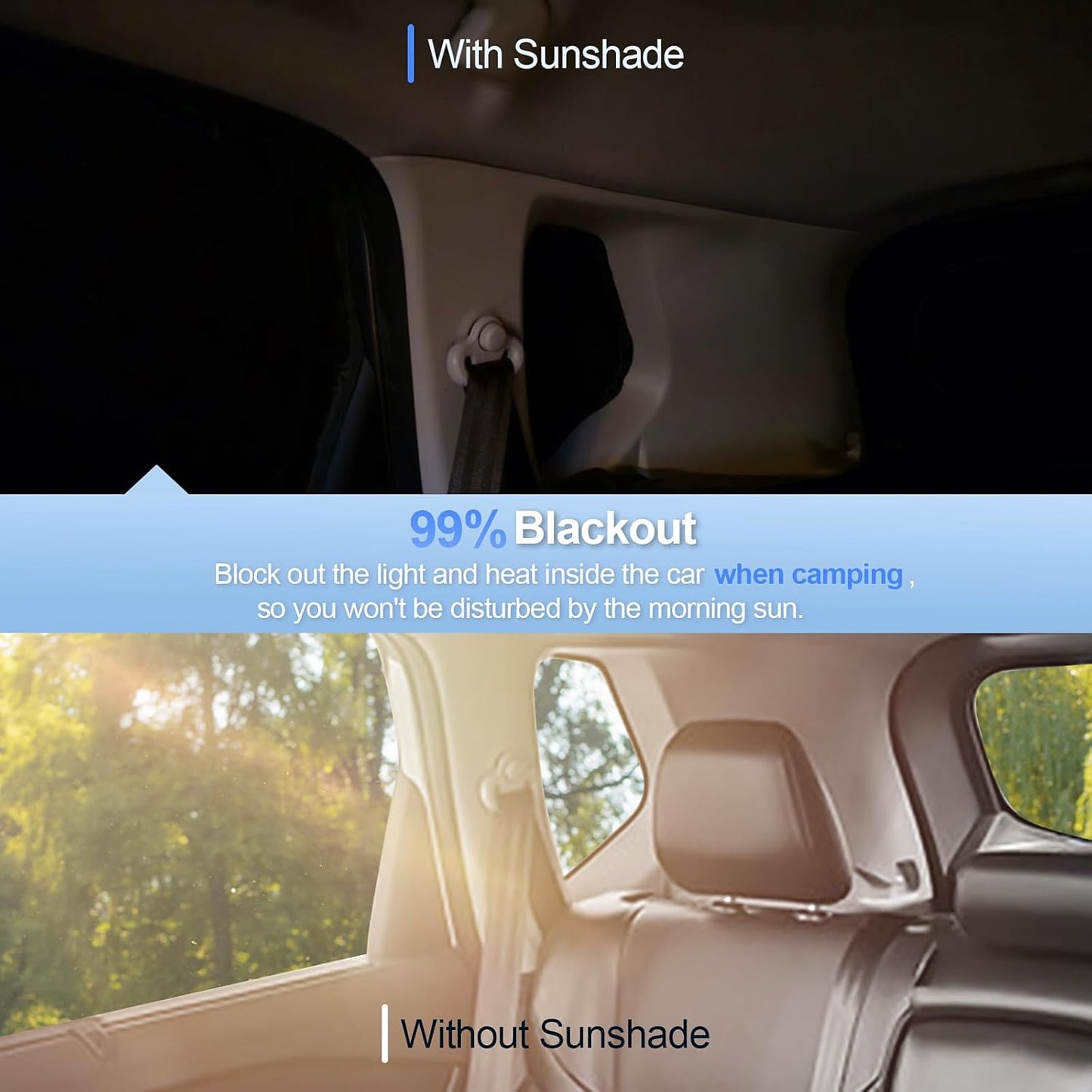 6pcs Car Window Shades for Nissan Sentra 2020-2025 Accessories,Windshield Side Rear Full Sunshade,Sun Visor UV Blocking, Privacy Protection and Blackout for Camping Outdoor