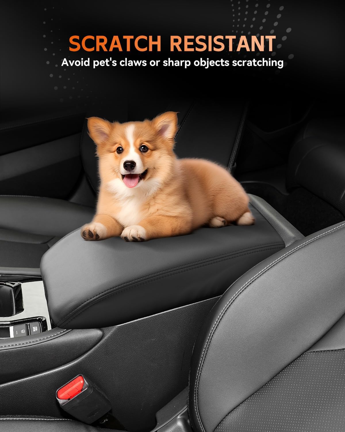 CDEFG for Honda Accord 2023-2025 Center Console Cover Armrest Box Cover for Accord (LX,SE) 2023 2024 2025 Accessories Console Arm Rest Protector