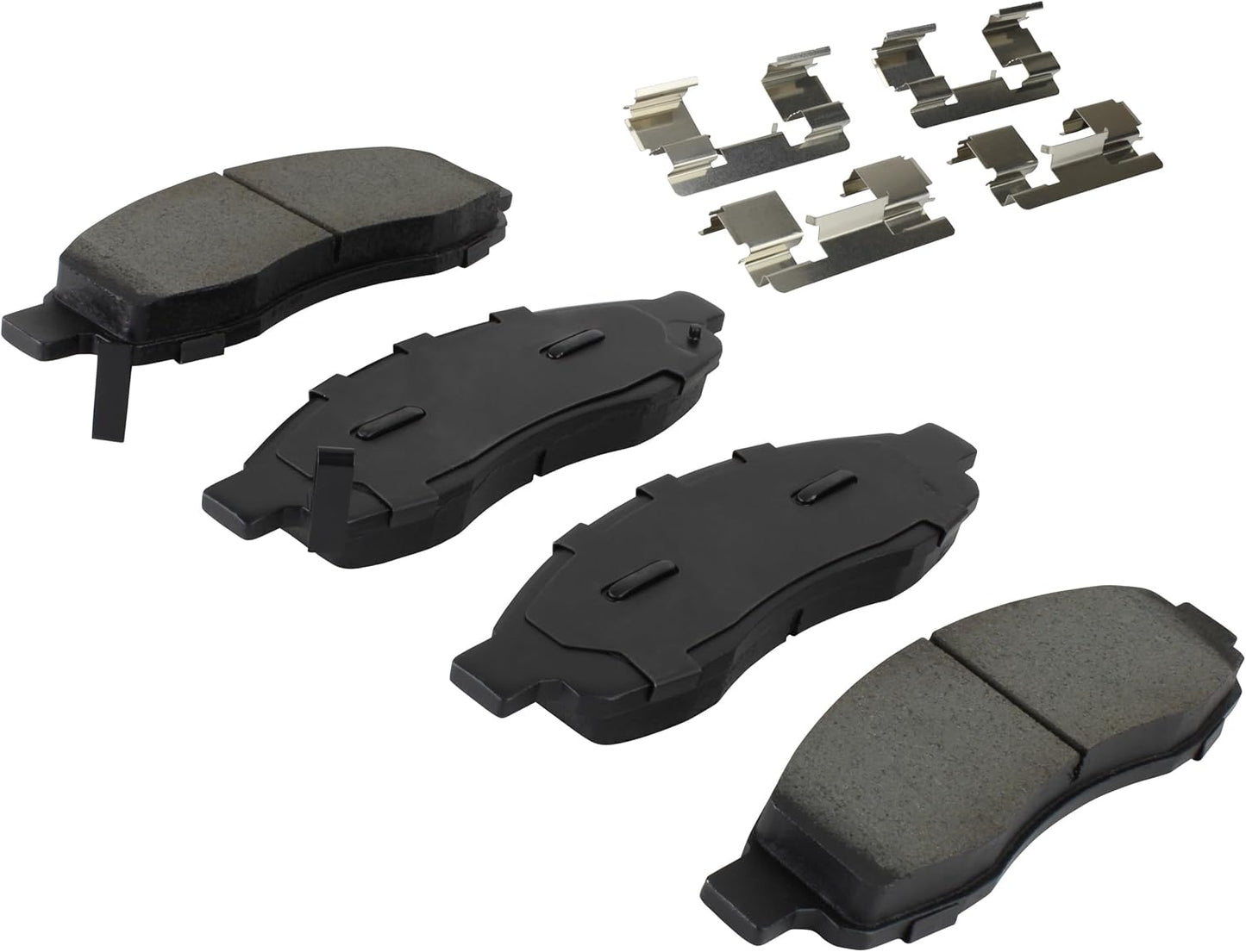 Premium Semi-Metallic Front Brake Pads (1001-1015M) Compatible with Nissan Pathfinder Armada 2004-2004, Nissan TITAN 2004-2005