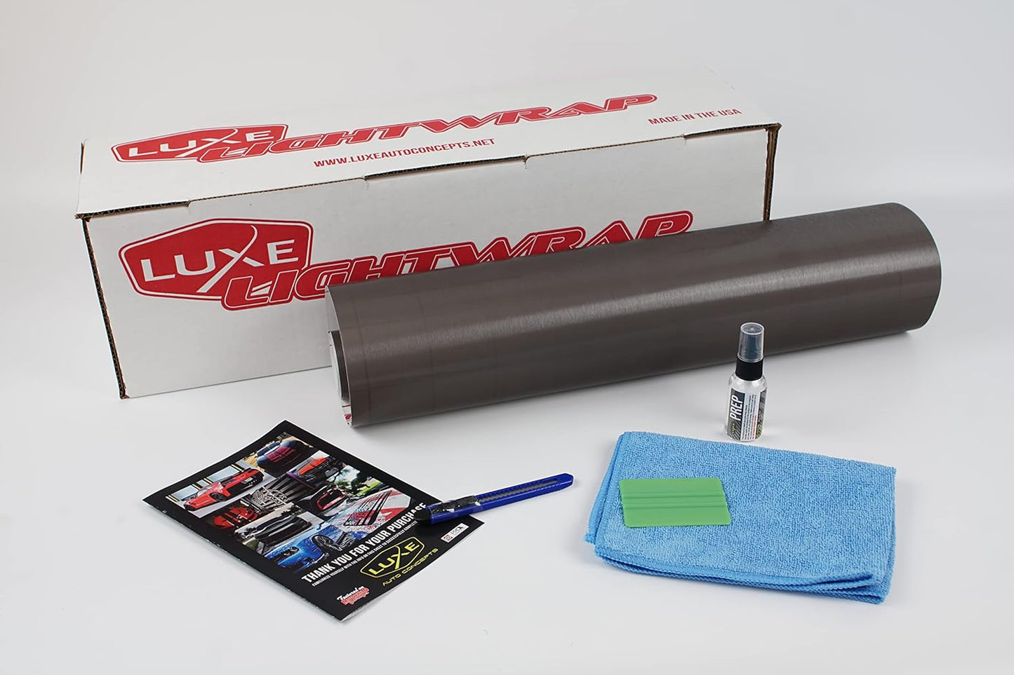 Luxe LightWrap Light Metal Universal Headlight Tail Light Tint Kit (20” x 1 Yard)