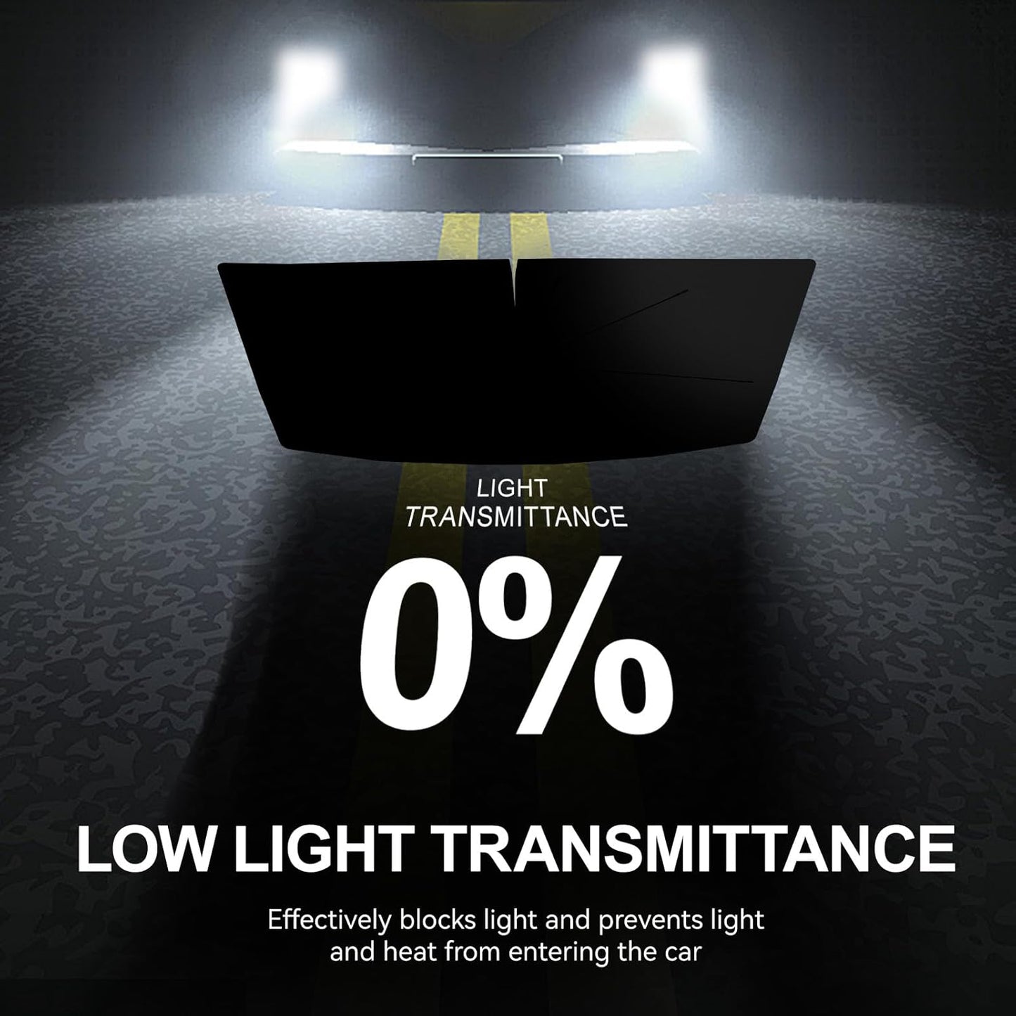 Umbrella Sunshade for Chevy Traverse Accessories 2024 2025, Foldable Windshield Cover Sun Shade Umbrella Visor with UV Block Windshield and Heat Insulation (for Chevy Traverse 2024-2025)