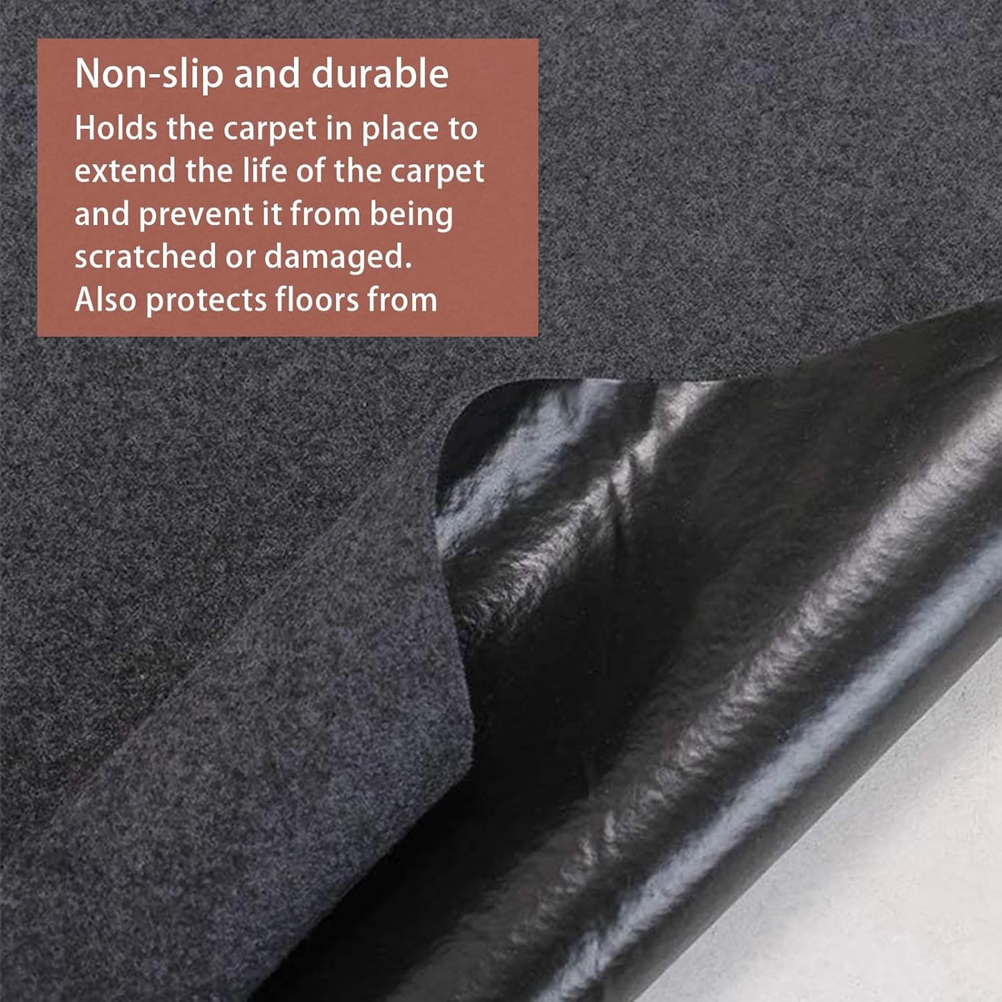 Garage Mats Oversize Garage Floor Paking Mats for Under Car, 7.4 x 17 Ft Non-Slip Gray Garage Flooring Carpets, Absorbent Oil Garage Parking Mat, Waterproof Mats