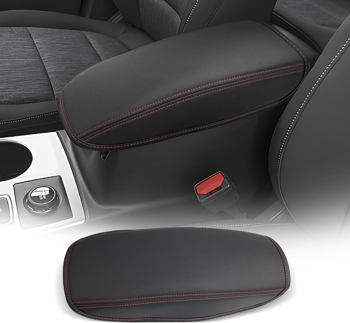 CDEFG for Ford Bronco Sport 2021-2025 Center Console Cover Armrest Box Cover for Bronco Sport 2021 2022 2023 2024 2025 Accessories Console Arm Rest Protector