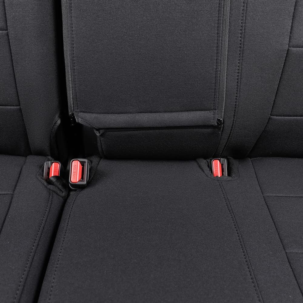 coverdream Custom Seat Covers Compatible with Select Honda CRV 2012 2013 2014 Models (Black,Full Set)