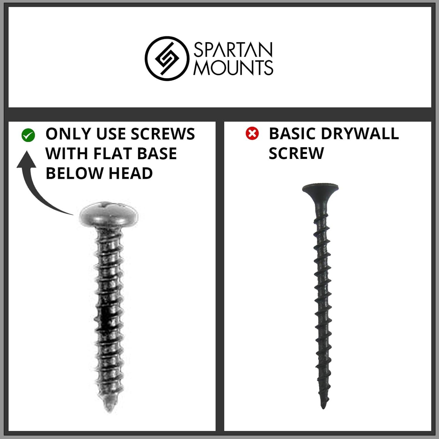 Spartan Mounts for 308 RPR | Ruger Precision Rifle Display Holder | Wall Storage Organization System | Unique Low Profile Design | Gun Safe Wall Garage | Gun Room Mounting Solution