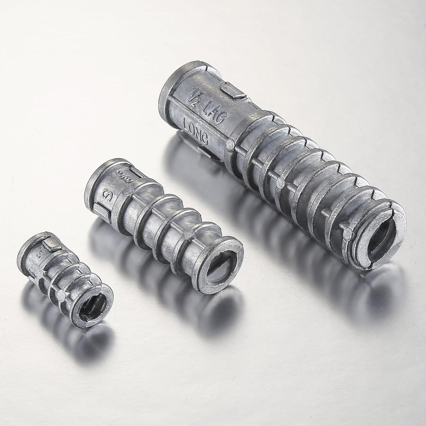Wensilon(30pcs) 5/8 * 3 Lag Shield Anchor Long Zinc Alloy Bolts Concrete Anchors, Zinc Alloy Masonry Anchors Hole