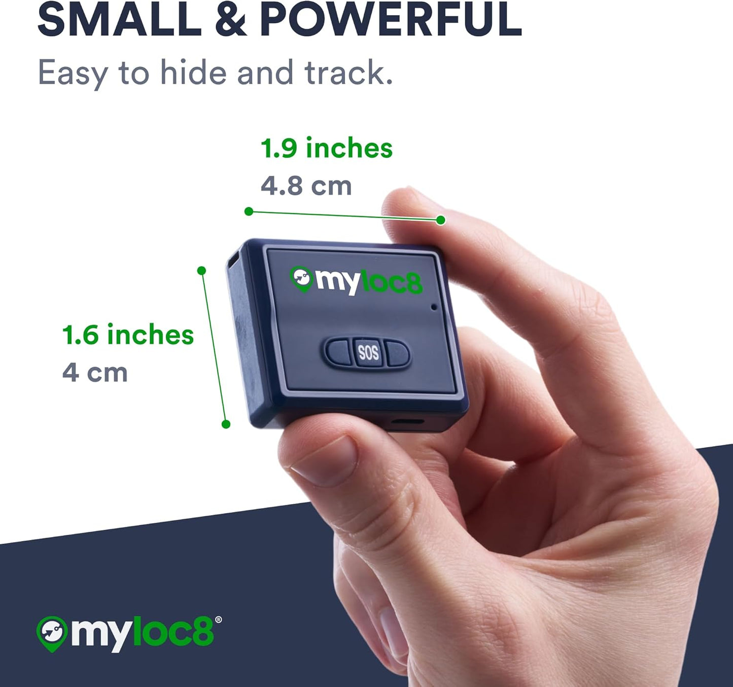 GPS Tracker for Vehicles with Magnet – 4G LTE Real-Time Location Device with App, Built-in SIM, 14-Day Battery – Anti-Theft GPS Tracker for Car, Motorcycle, Scooter, Bike