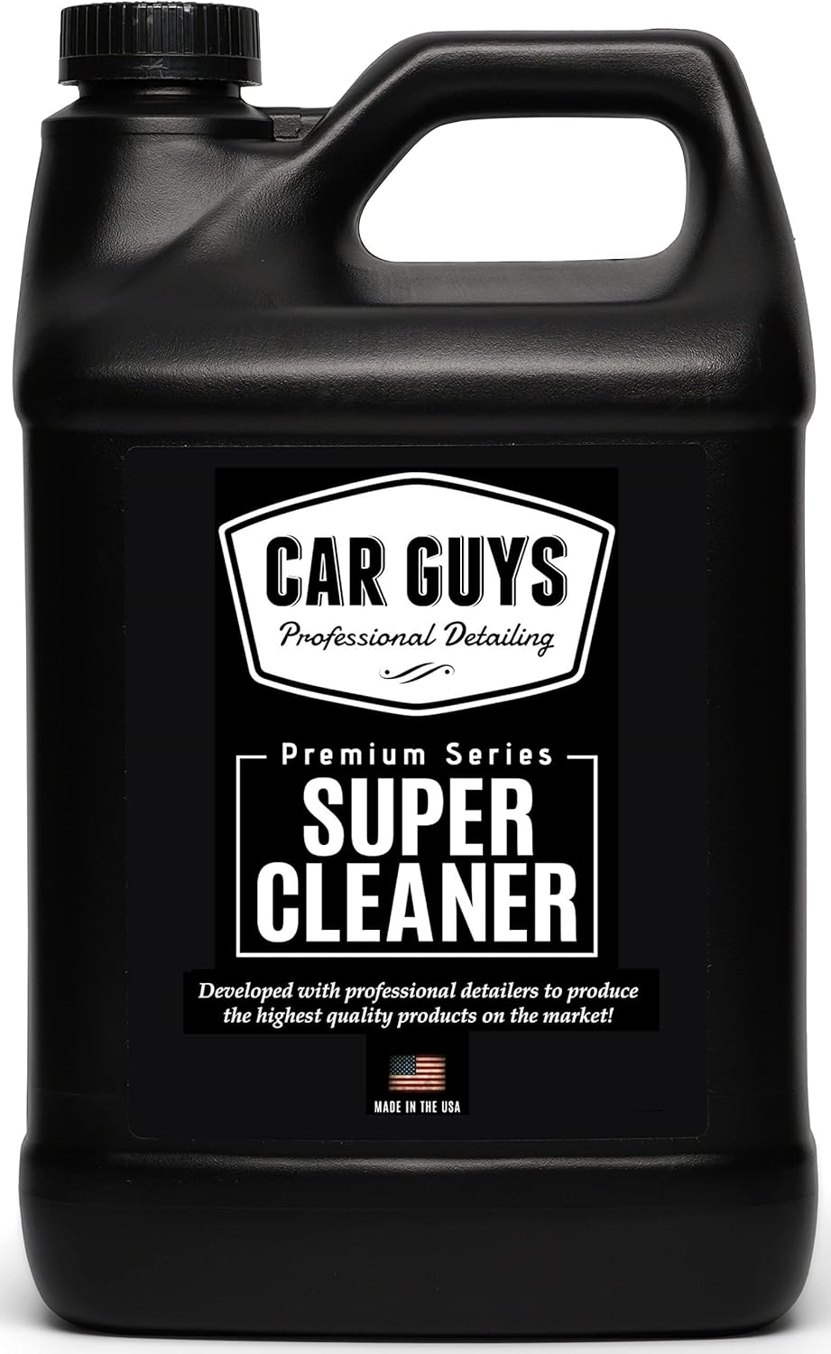 CAR GUYS Super Cleaner 1 Gallon Refill | Effective Car Interior Cleaner | Leather Car Seat Cleaner | Stain Remover for Carpet, Upholstery, Fabric, and Much More! | 1 Gallon (Sprayer Not Included)