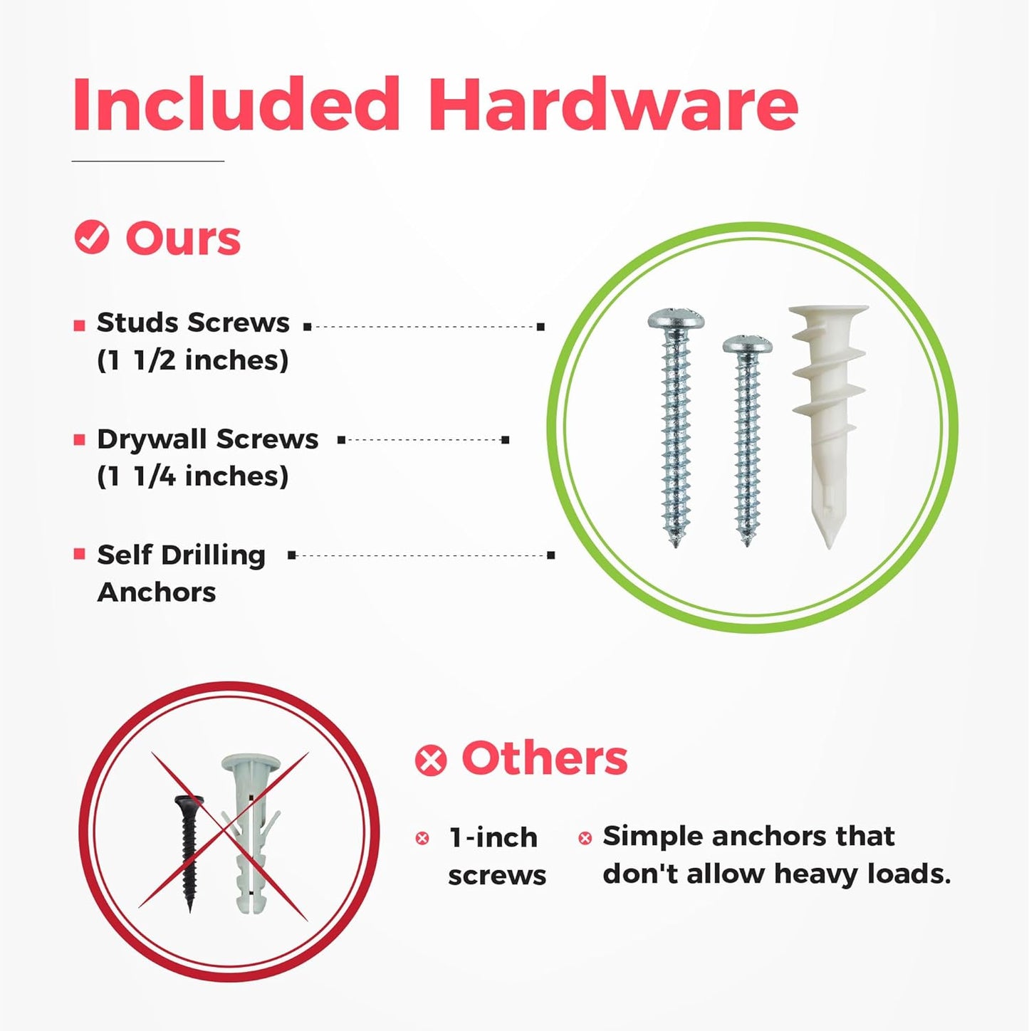 Garage Tool Organizer Wall Mount | 64-Inch Garage Wall Organizer & Folding Chair Rack | Heavy-Duty Tool Hanger System | 12-Piece Kit with 4 Steel Rails & 8 Adjustable Hooks | 400 lbs Capacity