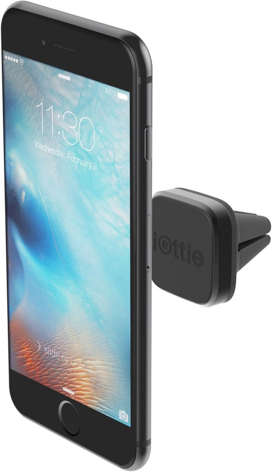 iOttie iTap Mini Magnetic Premium Air Vent Mount Holder for Easy Hands-Free Use, Secure Grip and 360-Degree Rotation for All Smartphones