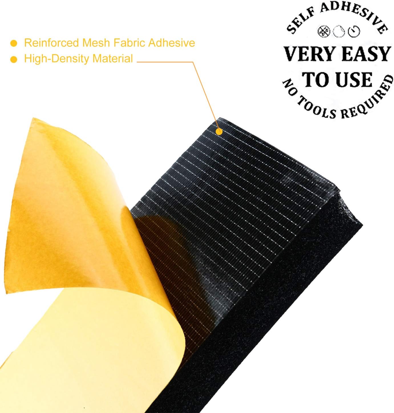 Garage Wall Protector Bumper Guards - 6 Pack Universal 1-3/16" Thick Car Door Edge Guard Self-Adhesive Comprehensive Protection EVA Foam Scratch Prevention Padding for Warehouse Parking Narrow Garage