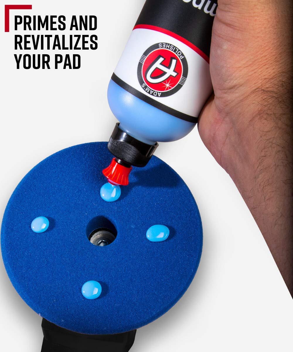 Adam's Paint Correcting Compound 12oz - Silicone-Free, Body Shop Safe, Low-Dust Formula - Heavier-Cut for Faster, Stronger Correcting for Clear Coat, Gel Coat, Single Stage Finishes