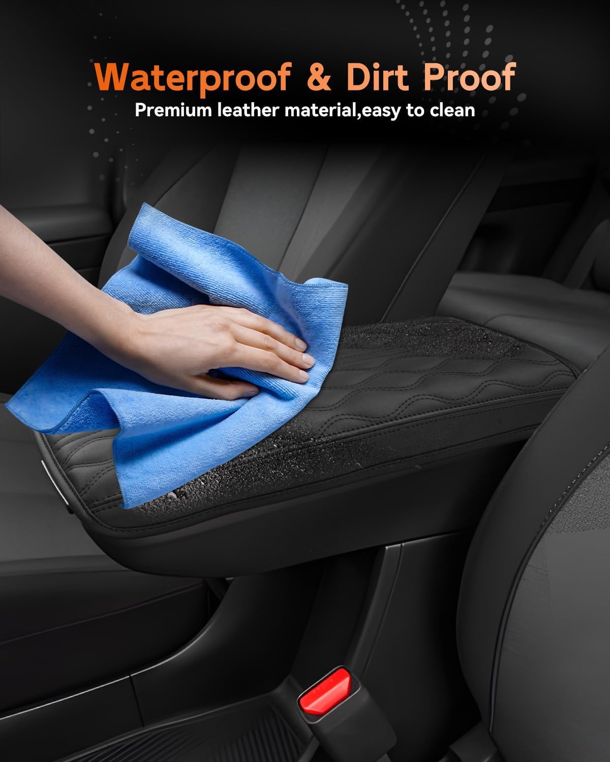 CDEFG for Ioniq 5 2022-2025 Center Console Cover Armrest Cover for Ioniq5 (SE, SEL, Limited, XRT) 2022 2023 2024 2025 Accessories Console Arm Rest Protector