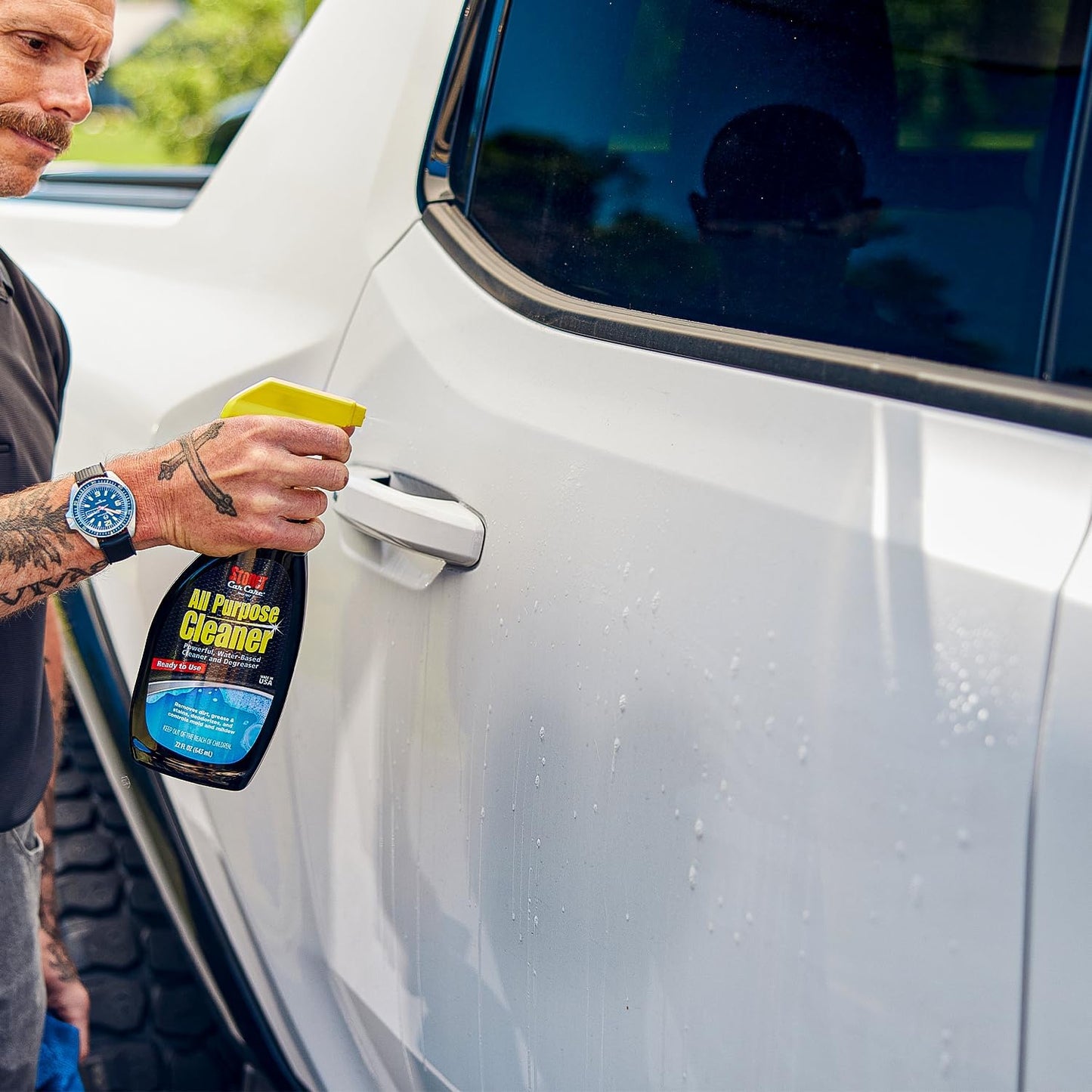 Stoner Car Care 92694-2PK All Purpose Cleaner Powerful Water-Based Cleaner and Degreaser, Easily Removes Dirt, Grease, Stains, and More, Multi-Purpose, Multi-Surface, Ready to Use, 22 Fl Oz, Pack of 2