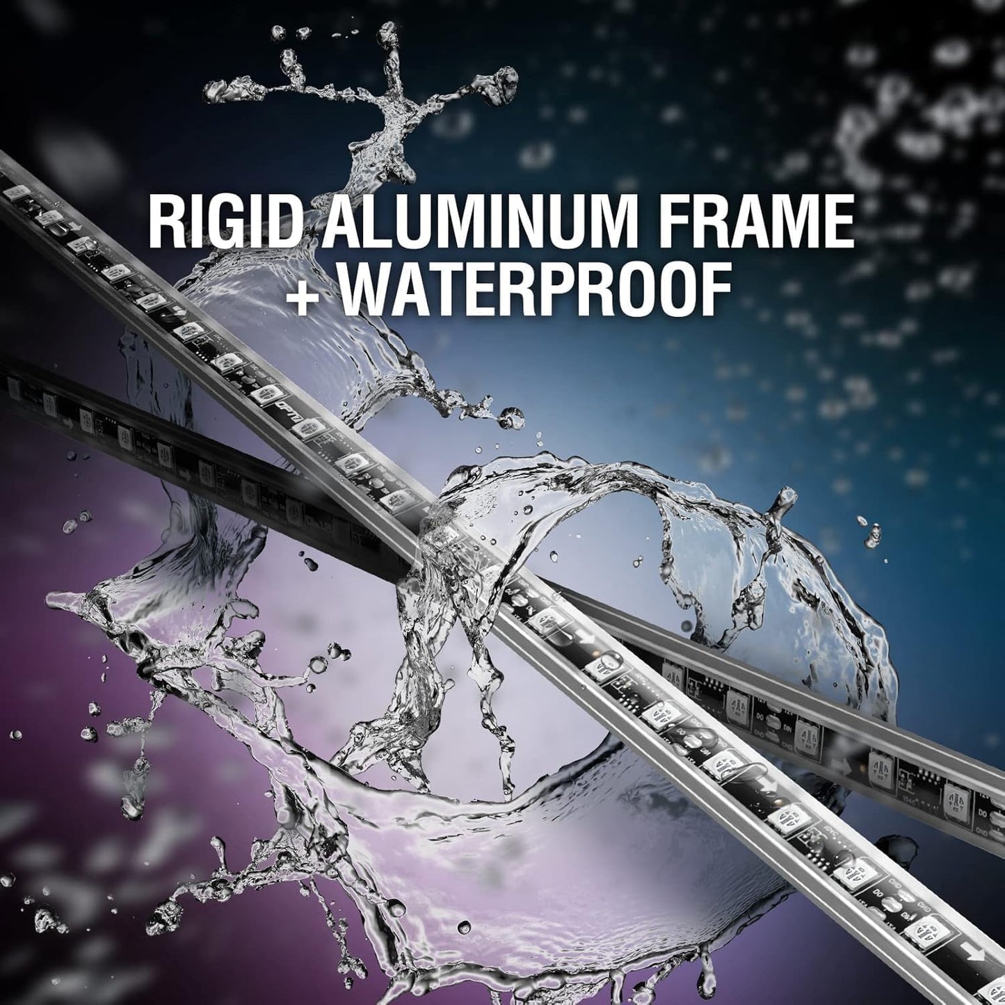 OPT7 Aura DreamColor Underglow Chasing Lights for Truck w/APP & Remote Control, Waterproof Rigid Aluminum LED Light Bar, Exterior Neon Accent Underbody RGBIC Lighting Kit, Multicolor Music Mode, 12V