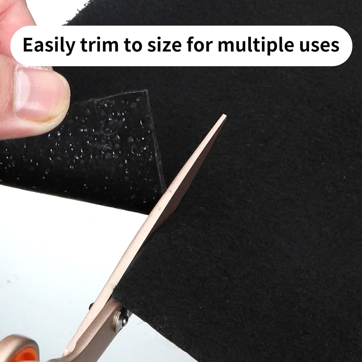 17' x 7'4" Oil Spill Mat, Garage Floor Mat, Premium Absorbent Oil Pad, Waterproof, Protect Garage Surface from Spill & Stain, Reusable, Washable, Durable, Black