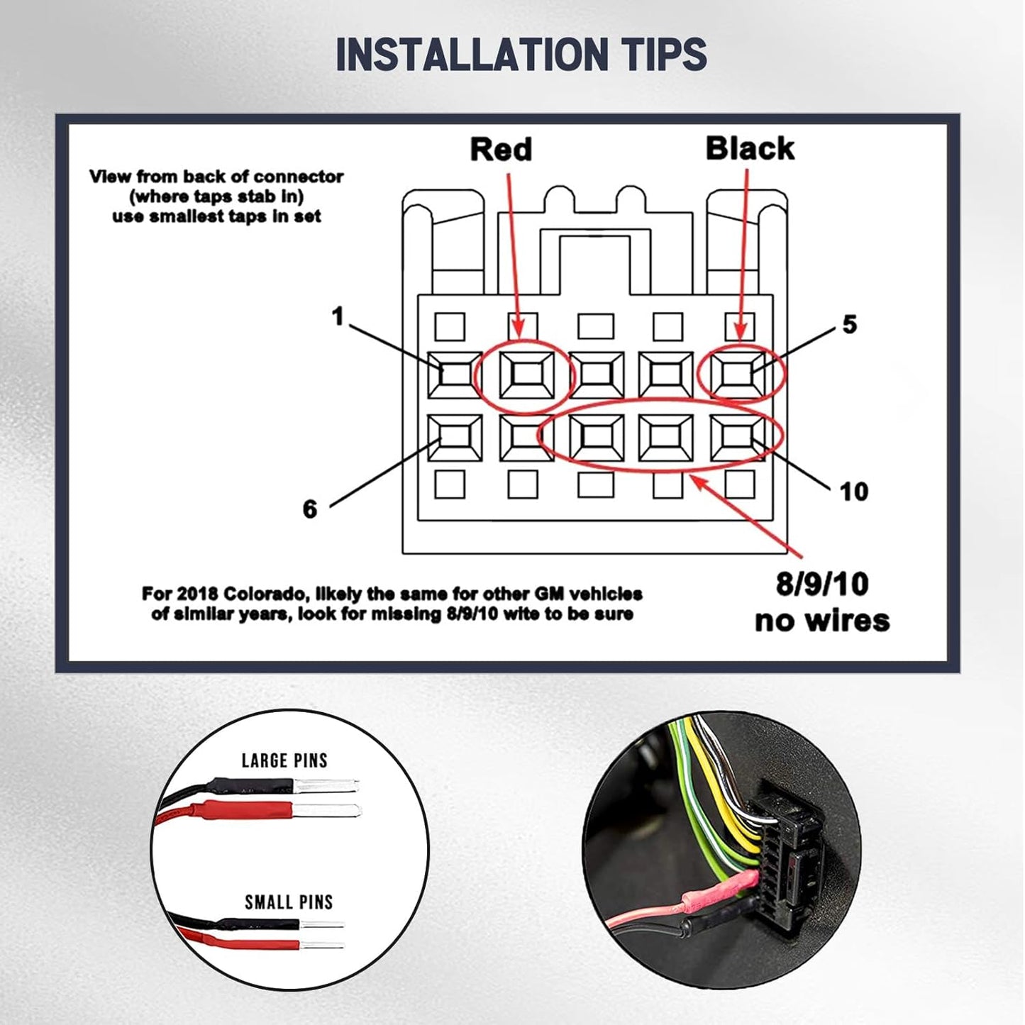 Xislet 16.5" Radar Detector Hardwire Power Cord Mirror Wire Plug Tap Compatible with Escort Valentine One Uniden Beltronics with Inline Fuse Mount RJ11 - Set of 3