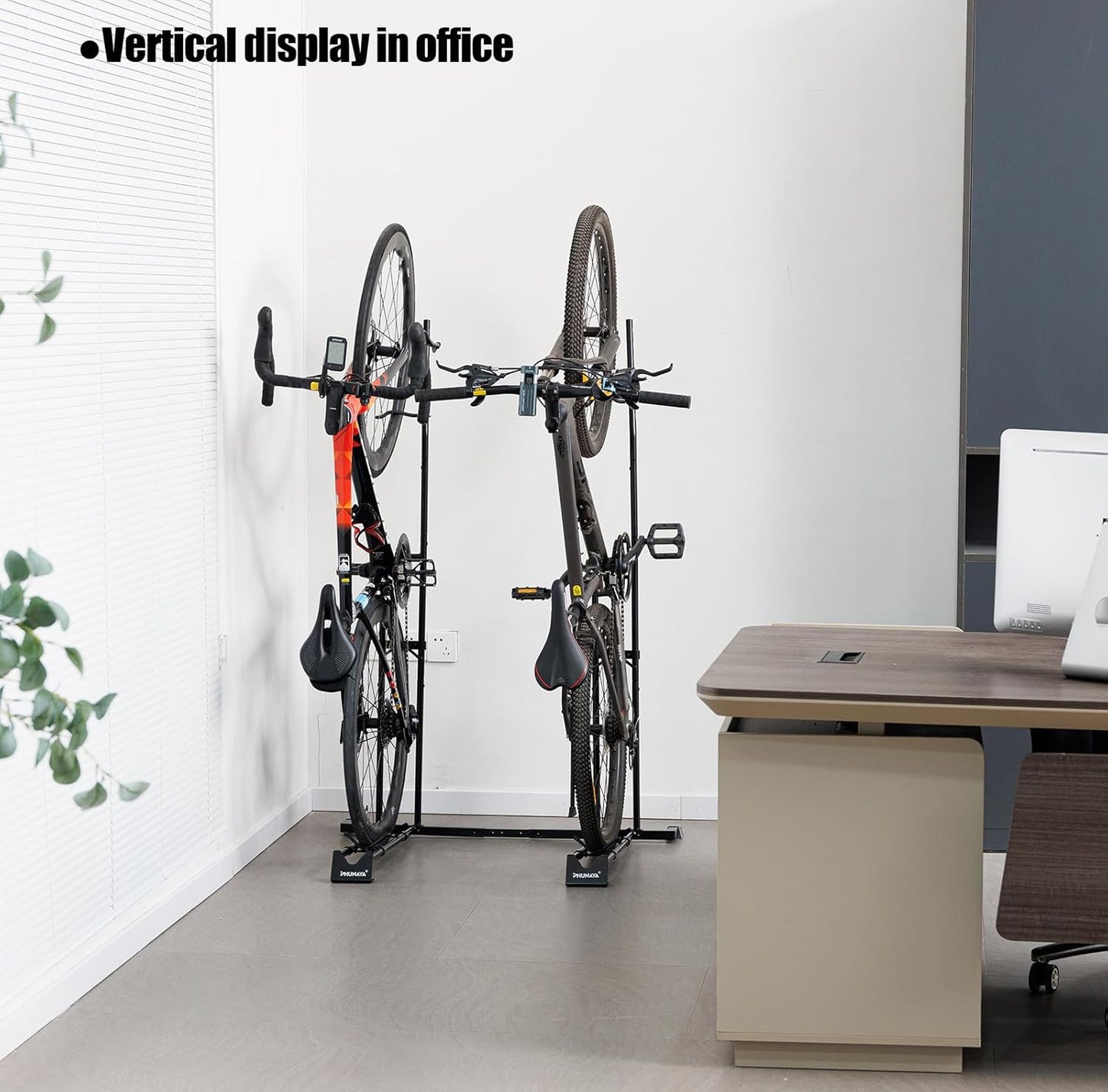 Bike Stand,Vertical Bike Rack For Indoor Bike Storage,Upright Bicycle Stand Floor. (StyleA-2pack)