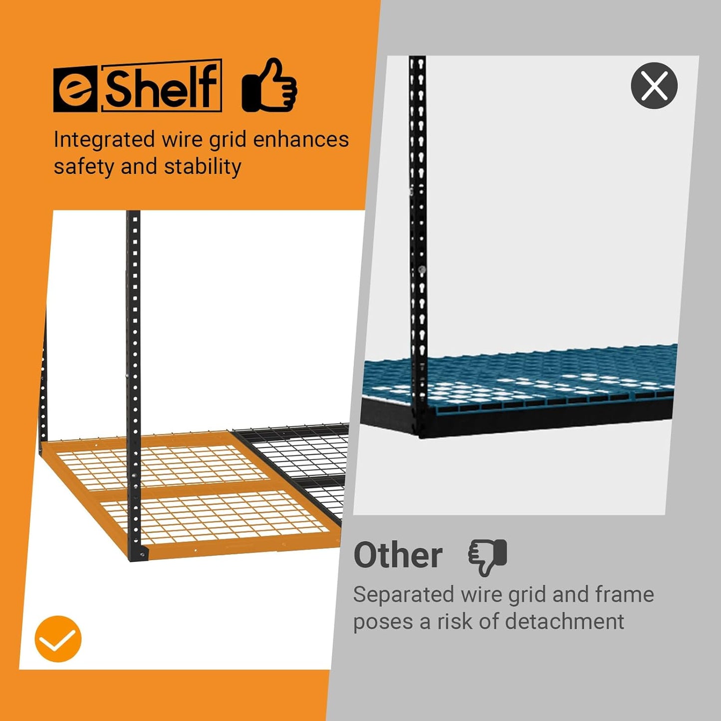 3x6ft Overhead Garage Storage Rack, Heavy Duty Metal Ceiling Shelf, 22'' to 40" Adjustable Dropdown, 450lbs Loading Weight Capacity, White