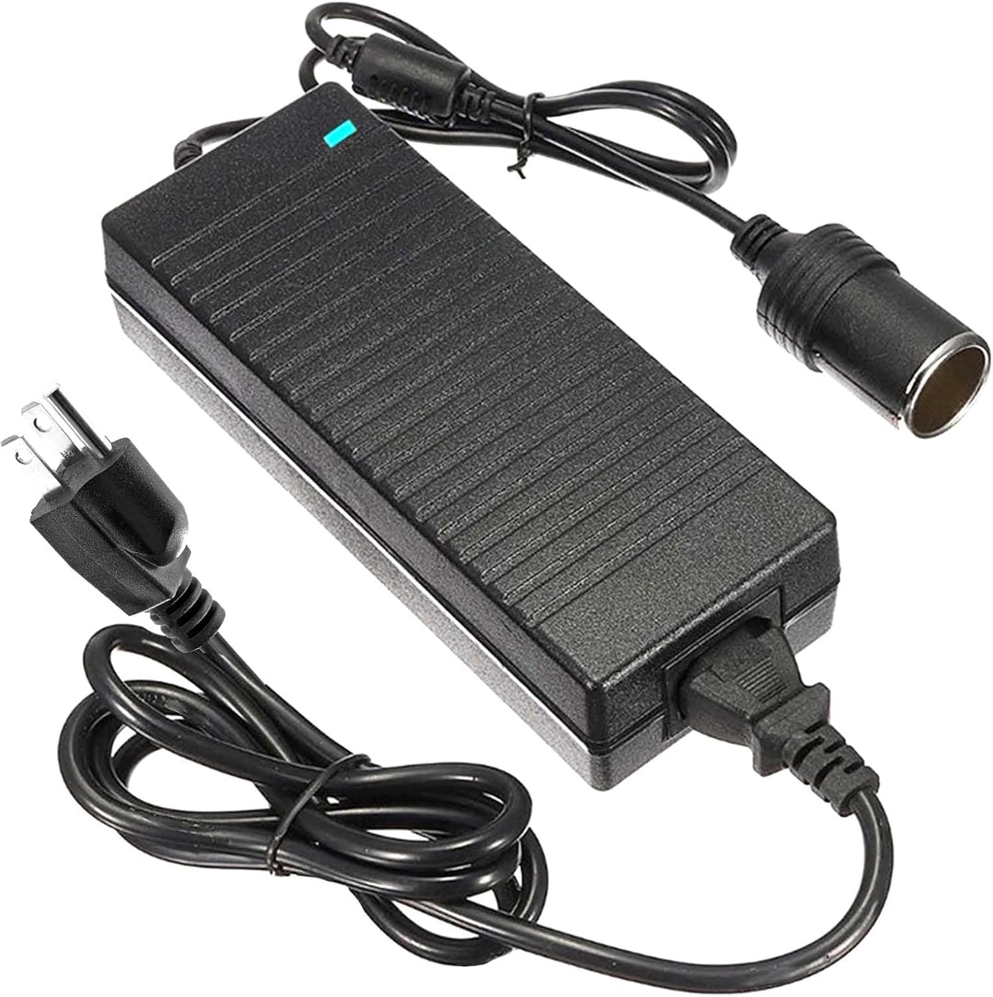 15A 180W 110V to 12V Converter AC to DC Converter 120 to 12 Volt Converter Car Cigarette Lighter Socket Adapter AC/DC Power Supply Adapter for Tire Inflator Car Refrigerator and Other Car Devices