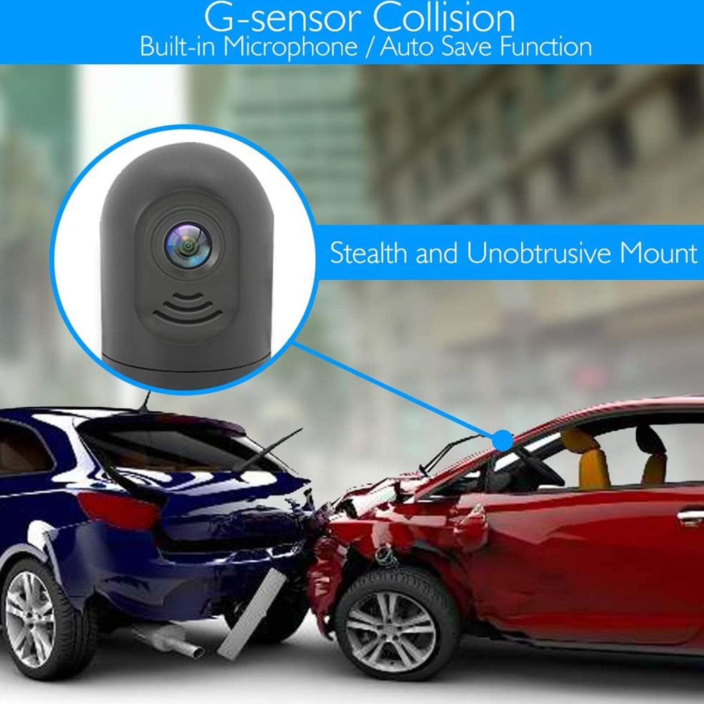 Pyle Dash Cam, Rearview Mirror Monitor, Night Vision, 7.4” LCD Screen, Backup Camera, Slim Bar Design, Waterproof IP-69, G-Sensor, Audio Recording, 32GB Memory Slot, Universal Mount, Includes Cables