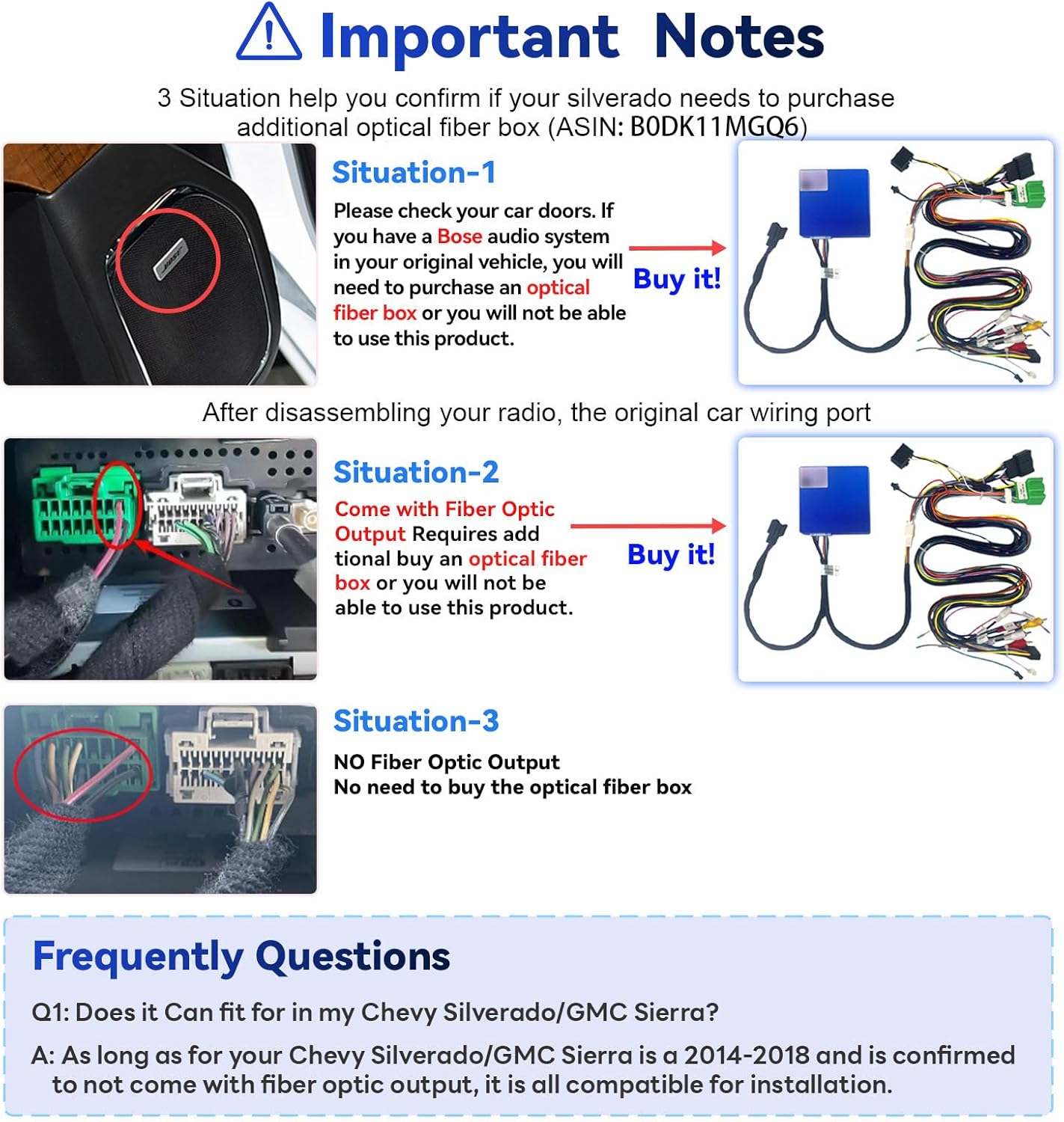 13.1 Inch 8 Core Car Radio for Chevy Silverado GMC Sierra 2014-2018 5Ghz WiFi IPS Touch Screen Silverado Stereo Wireless CarPlay Android Auto BT GPS FM/RDS Backup Camera MIC 4+64G,Black