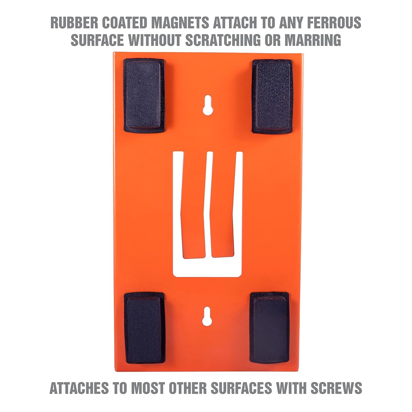 OEMTOOLS 23126 Orange Magnetic Glove Dispenser, Disposable Gloves Box Holder, Magnetic Glove Box Holder for Wall Mount