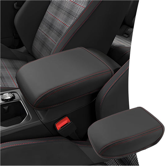 CDEFG for Volkswagen Golf R VW GTI Golf 8 MK8 2020-2025 Center Console Cover Armrest Box Cover for Golf R/GTI Golf8 Accessories Console Arm Rest Protector