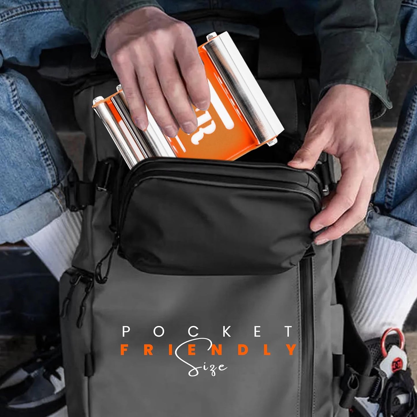 Grand Pitstop Motorcycle Wheel Cleaning Stand - Paddock Stand Replacement - Wheel Roller Stand for tire Cleaning & Chain Lubrication - GRoller Medium (Bikes < 485 lb & Tyre Width <180 mm)