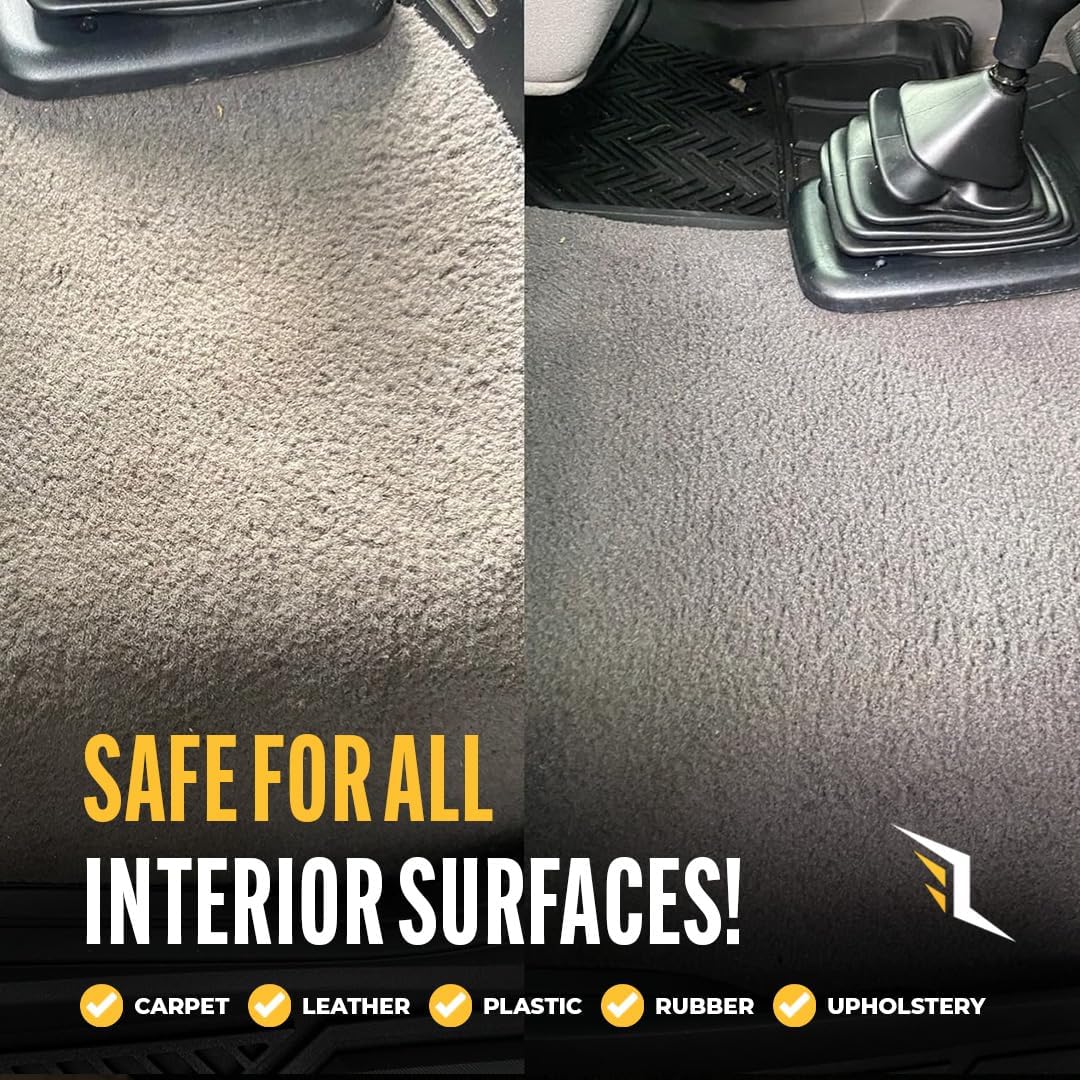 Legendary Interior Cleaner 16oz - All Purpose Interior Detailer & Carpet Cleaner for Cars - Safe on Leather, Plastic, Vinyl, Upholstery & Dashboard - UV Protectant - Tough on Stains & Dirt