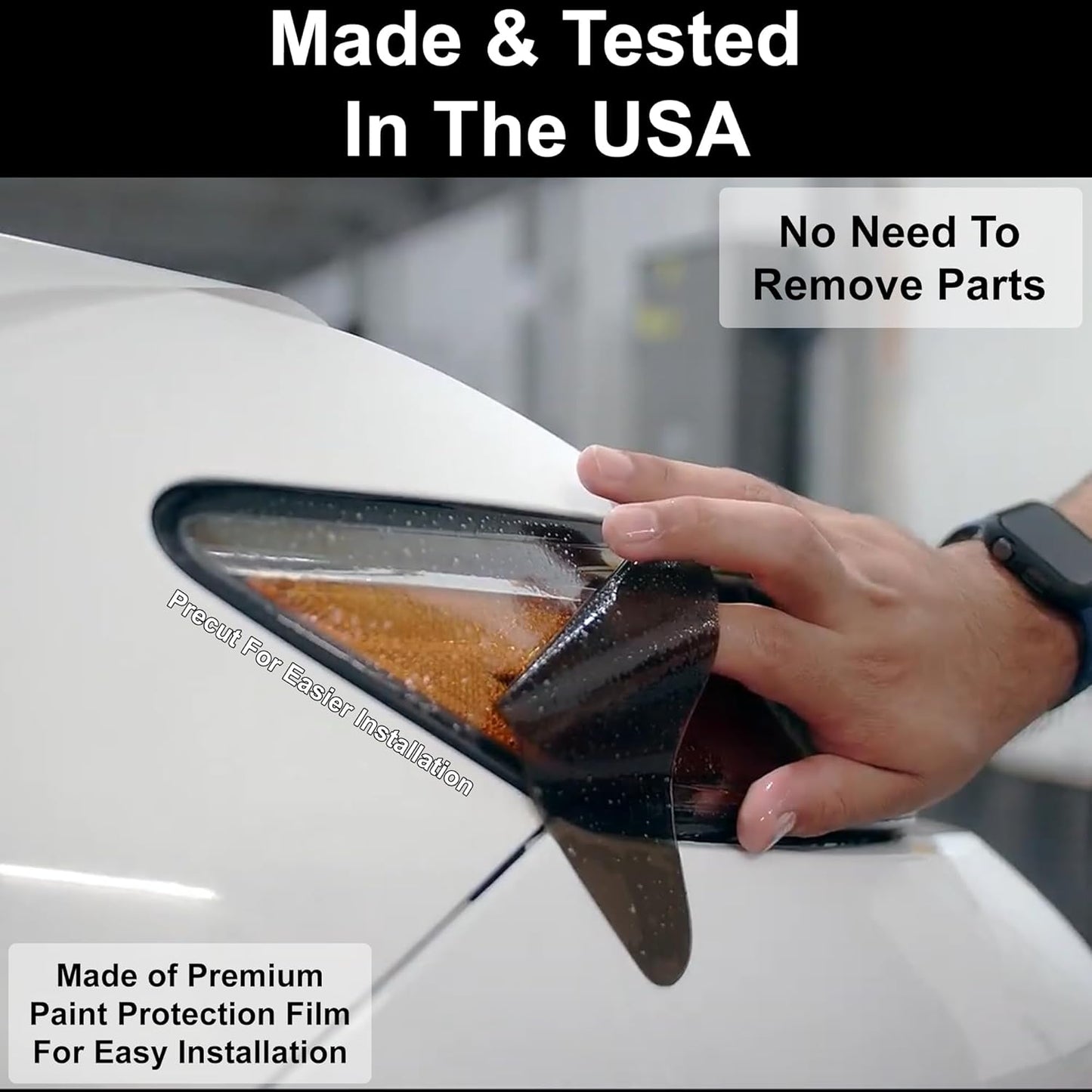 BOGAR TECH DESIGNS Rear Taillight Tail Light Tint Kit PPF Compatible with Toyota Camry 2025-2026, Dark Smoke