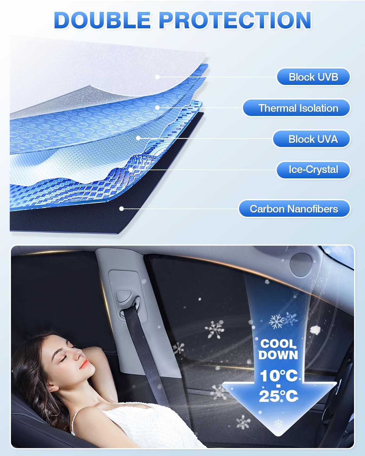 Windshield Sun Shade for 2022-2025 2026 Jeep Grand Cherokee Accessories Sunshade Side Rear Window Shade Cover Sun Visor Shield Privacy Protection Keep Vehicle Cool Black 8PCS