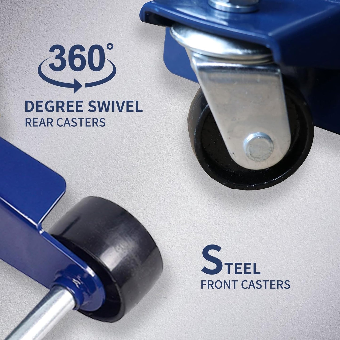 3 Ton Heavy Duty Hydraulic Floor Jack for Car (6600 lbs) with Single Piston Pump, Quick Lift, Lifting Range 5-1/4"to 18-1/4"