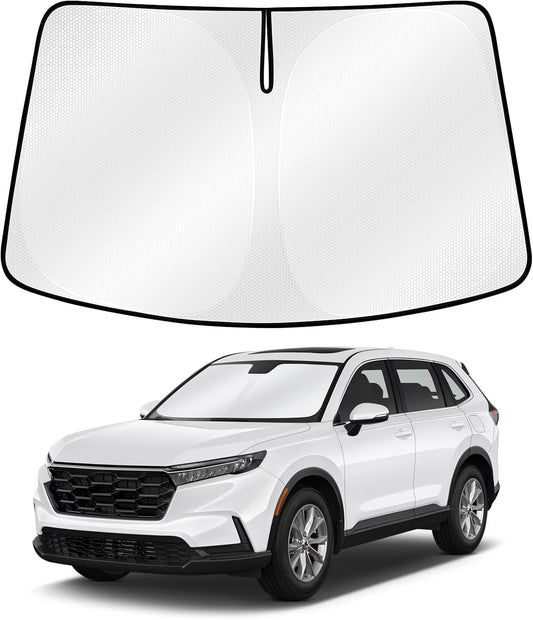 Cartist Windshield Sun Shade for Honda CR-V 2023 2024 2025 2026 Foldable Car Front Window Sunshade for CRV Accessories Sun Visor