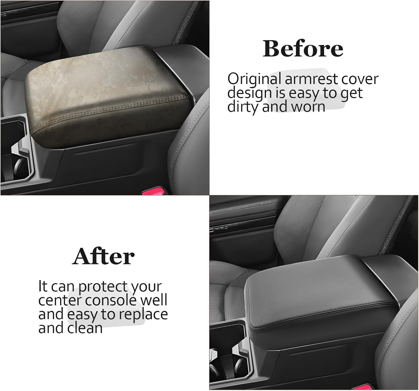 SKTU 2025 2026 4Runner Accessories Armrest Cover for 2025 2026 Toyota 4Runner Center Console Cover Toyota 4Runner 2025 2026 Accessories 2025 2026 4Runner Center Console Cushion Pad